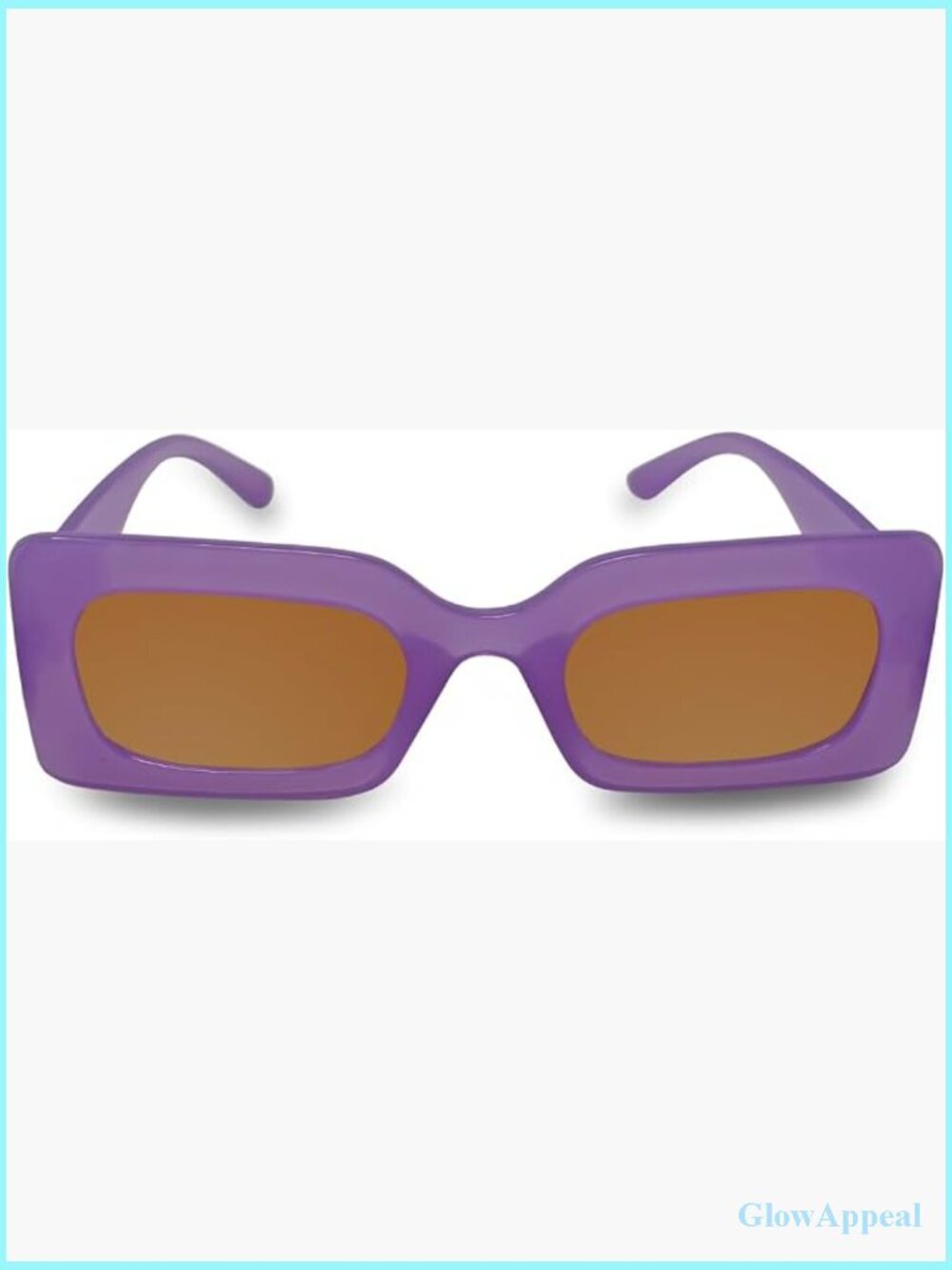 Oversized Retro Square Sunglasses with UV Protection